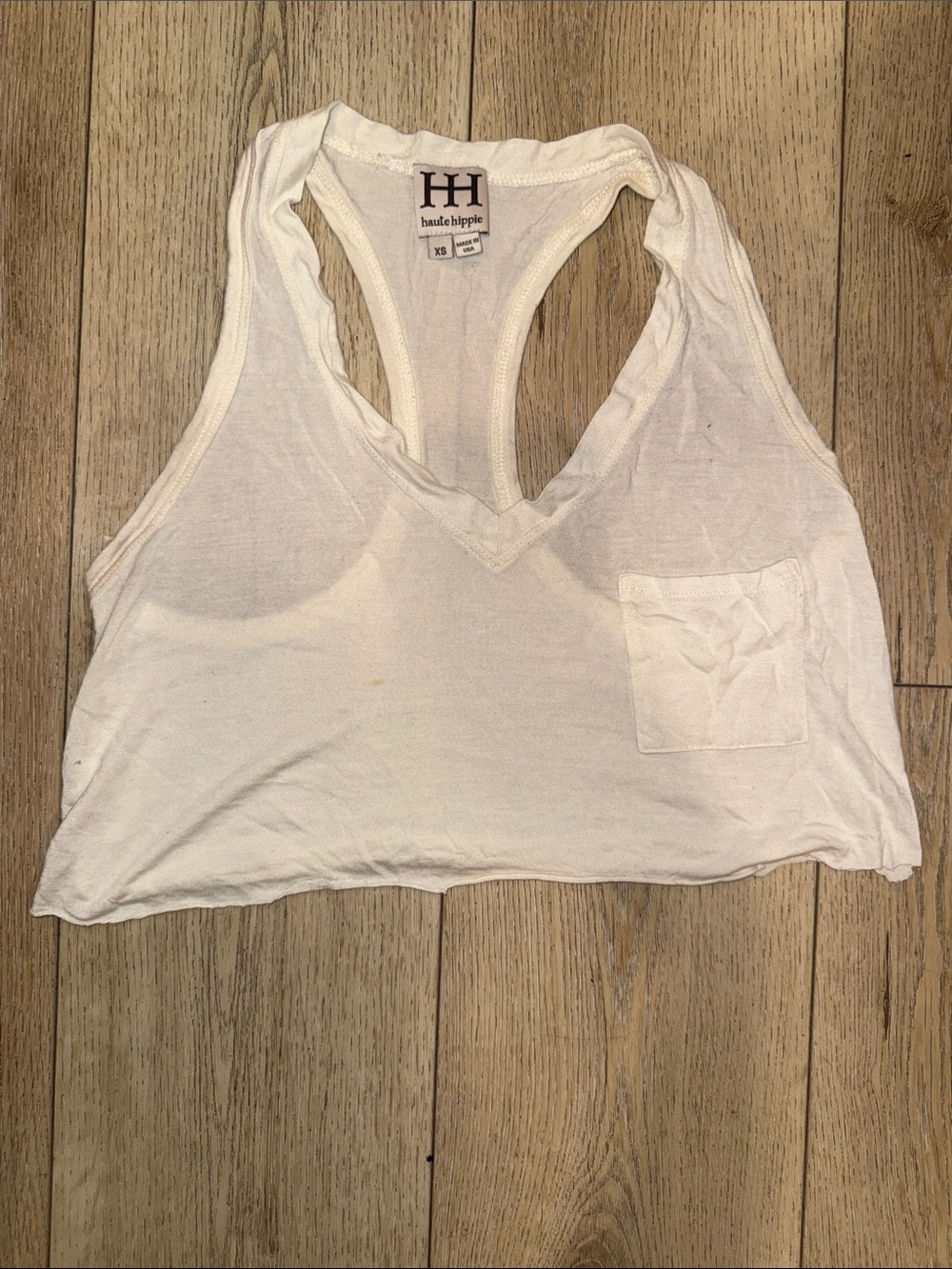 Haute Hippie Cut Top